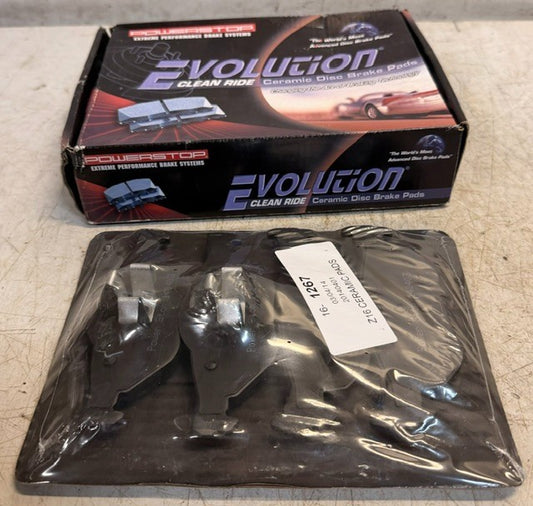 PowerStop Z16 Evolution Clean Ride Ceramic Brake Pads 16-1267 Automotive Brakes