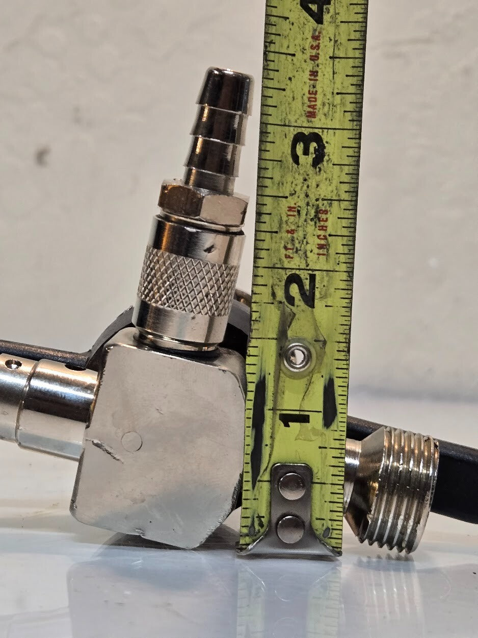 American Sanke D Type Coupler | Low Profile Twist on Type 3/4" Thread Connector