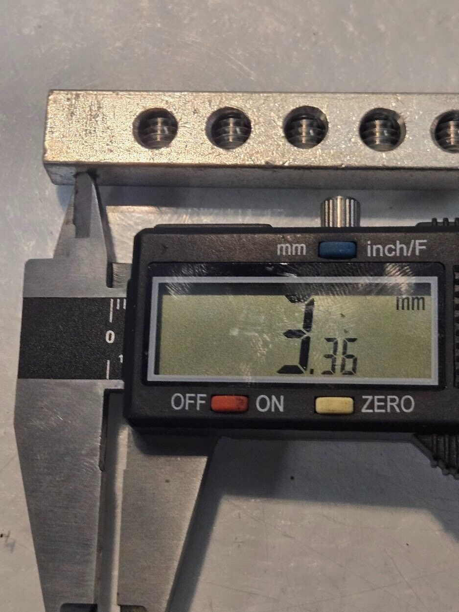 6 Quantity of EM4250 14-6 AWG 9 Place Grounding Blocks | 5" Long (6 Quantity)