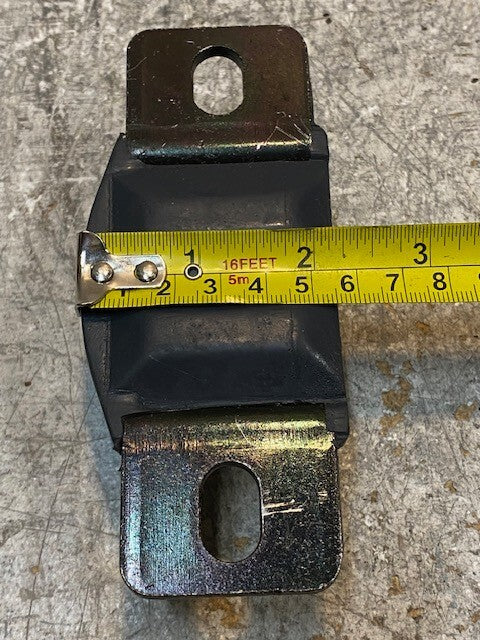 Transission Mount Pad 5-1/8" Long 2-1/8" Wide 2" Tall 9mm Holes