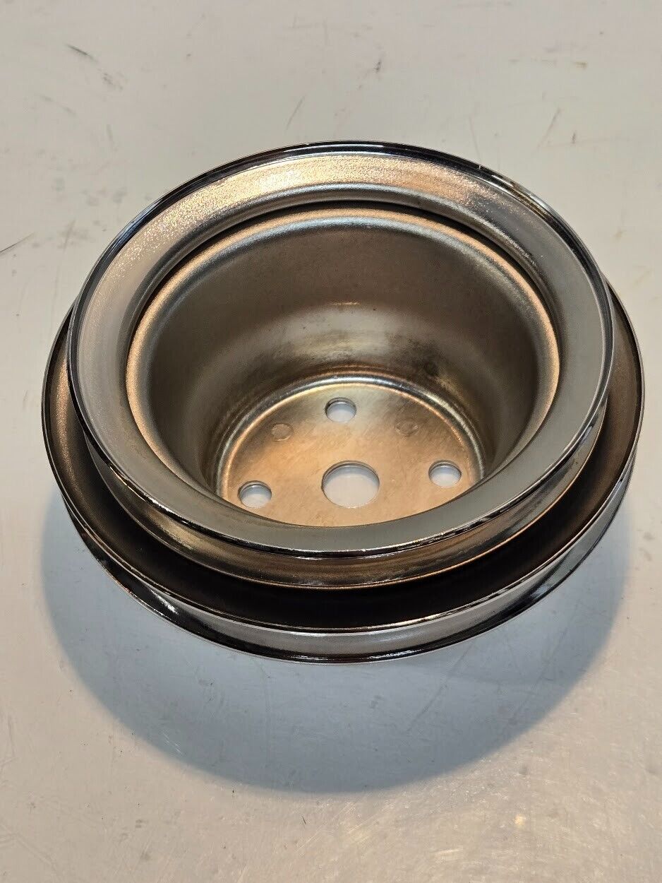Dual Belt Water Pump Pulley for Spectre 4498 | 5.5" Outer / 6.25" Outer Pulley