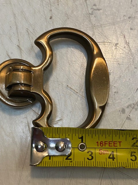 7 Qty of HH 2008 Vintage Brass Drawer Pull Handles 31328-4, 567649024 (7 Qty)