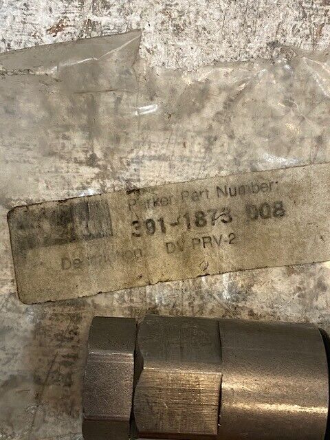 Parker 391-1873-008 Relief Valve