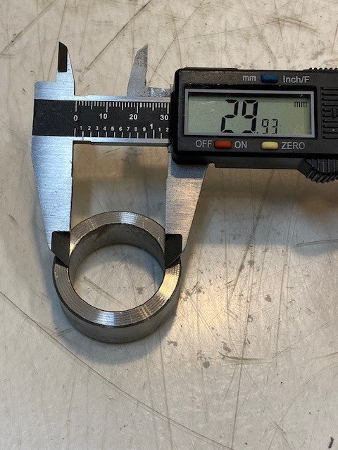 5 Quantity of Doosan D700572 Spacers 41mm OD 30mm Bore 15mm Wide (5 Quantity)