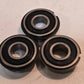 3 Quantity of Killian 222 Snap Ring Bearings | 1-3/8" OD x 9/16" Bore (3 Qty)