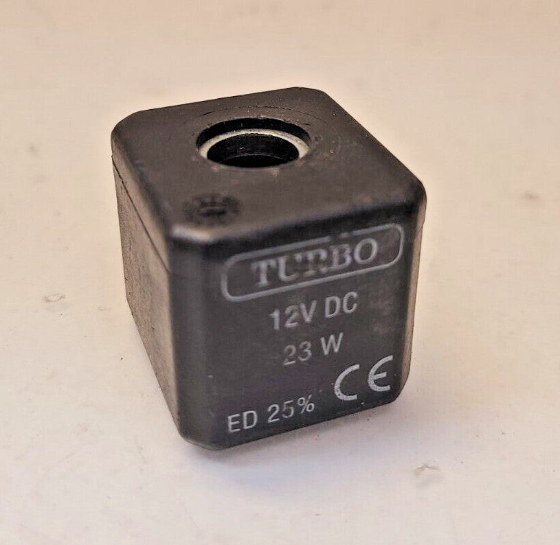 Turbo Solenoid Coil 12V DC 23W ED25%