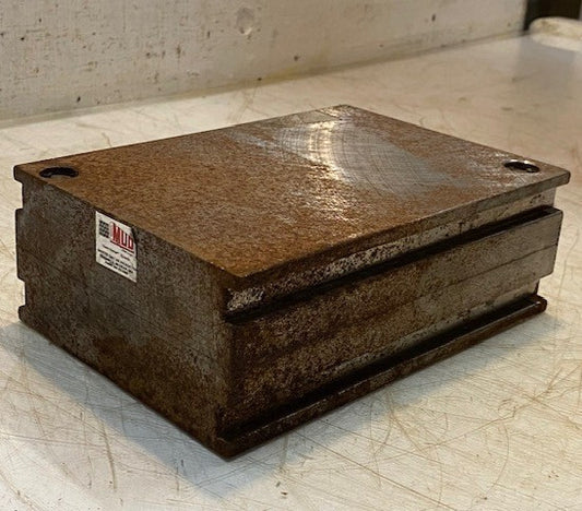MUD Master Unit Die Product Heavy Metal Block 8" x 5-1/2" x 2-3/4"