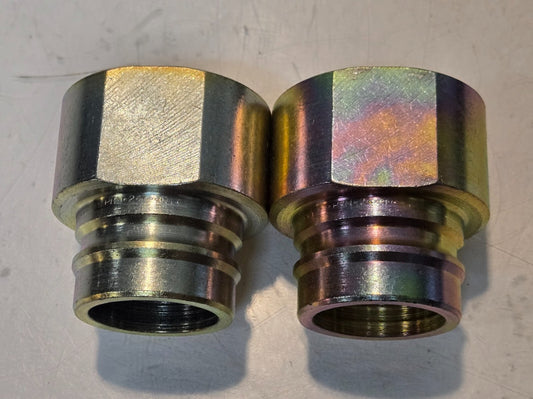 2 Quantity of PHN-24 1-1/2" Hydraulic Quick Connect Plugs | 1-1/2" FNPT (2 Qty)