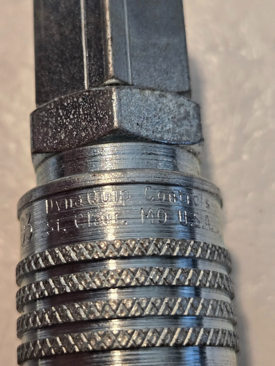 10 Quantity of Dynaquip D3 1/4" Pnuematic Quick Connect Couplings (10 Quantity)