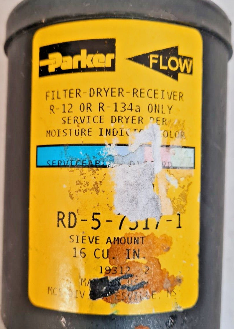 Parker Filter Receiver Drier RD-5-7517-1 | R-12 R-134a