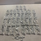 35 Pack of No Touch Door Opener Button Pusher Germ Free Key Chain White