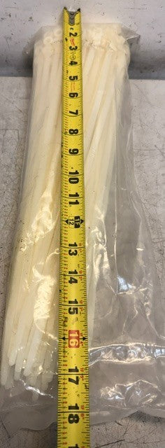 2 Quantity Bag Of 100 ACT 14" Mounting Hole Cable Ties AL-14-1220-MH-9-C