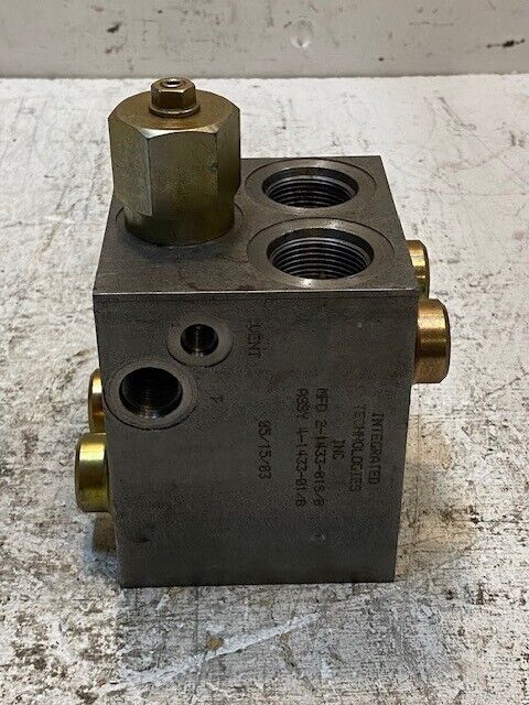 Integrated Technologies Valve Manifold Block MFD 2-1433-01S/B ASSY 4-1433-01/B