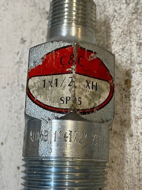 C&C Pipe Fitting 1x1/2 XH, SP05, A106B, 192N