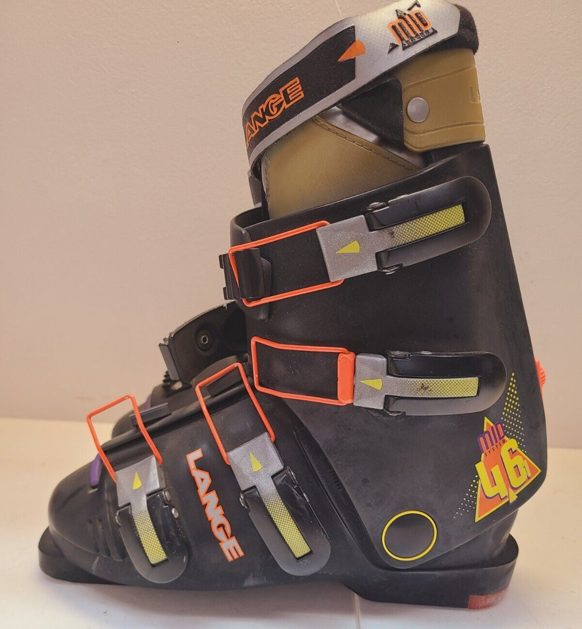 Lange Downhill Ski Boots Mid 4.61 | Orange 26.5