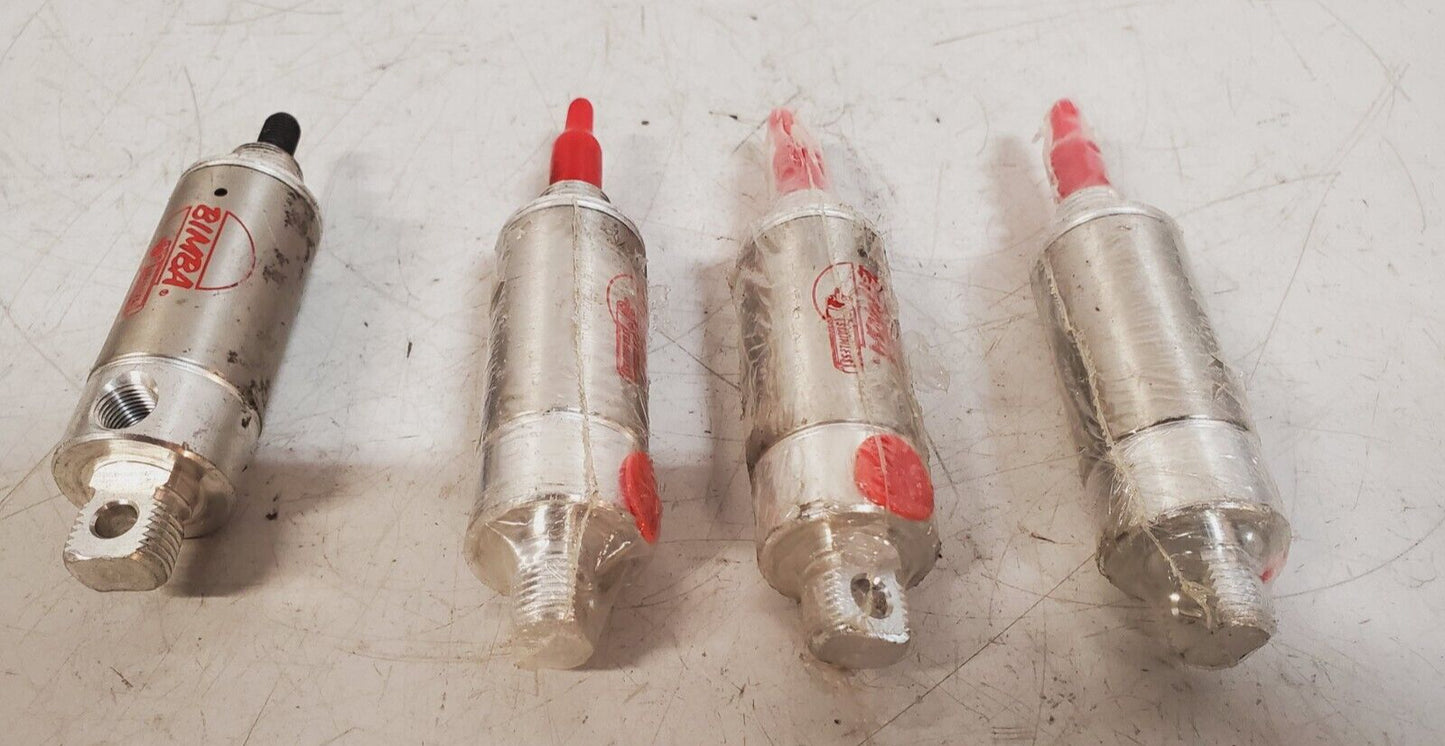 4 Quantity of Bimba Pneumatic Cylinders D-6677-A-5 (4 Qty)