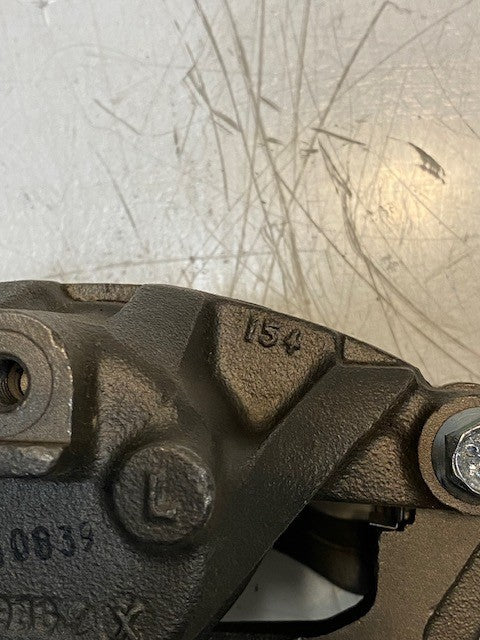 Left Disc Brake Caliper 10839, 158, 2276, 16, 154 | 8-1/4" Long 7" Tall 5" Wide