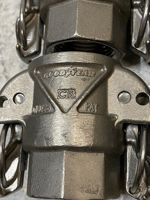 7 Qty of Goodyear D100SS C13 Cam and Groove Coupling (7 Quantity)