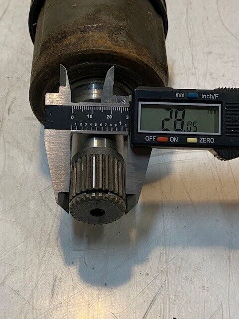 Honda RMD Driveshaft 06443-SM1-506RM | 24-1/2" L 24mm Thread End 27mm Shaft OD
