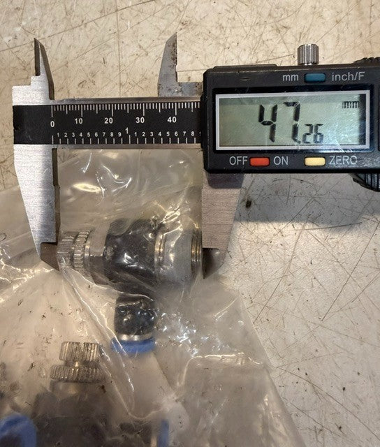 3 Bags Of 5 SPC Pneumatic Speed Controller Elbow NSE PD1212040007901001
