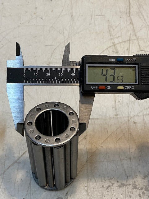 3 Qty of Needle Roller Bearings 26mm Bore 44mm OD 2-7/8" Long 7-Bolt (3 Qty)