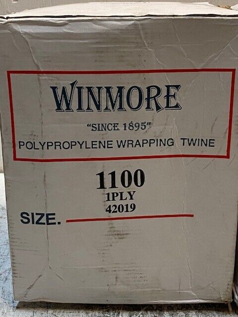 2 Quantity of Winmore Polypropylene Wrapping Twine 1100 1PLY 42019 (2 Quantity)