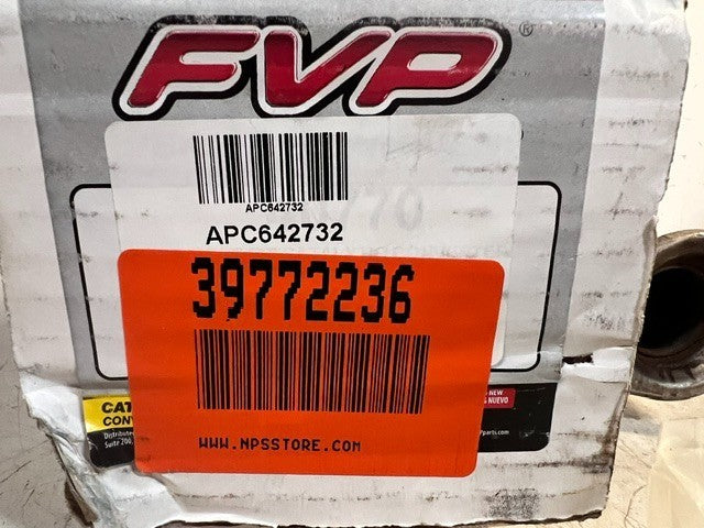 FVP Brand Catalytic Converter APC642132 Kit Exhaust System Emissions Assembly