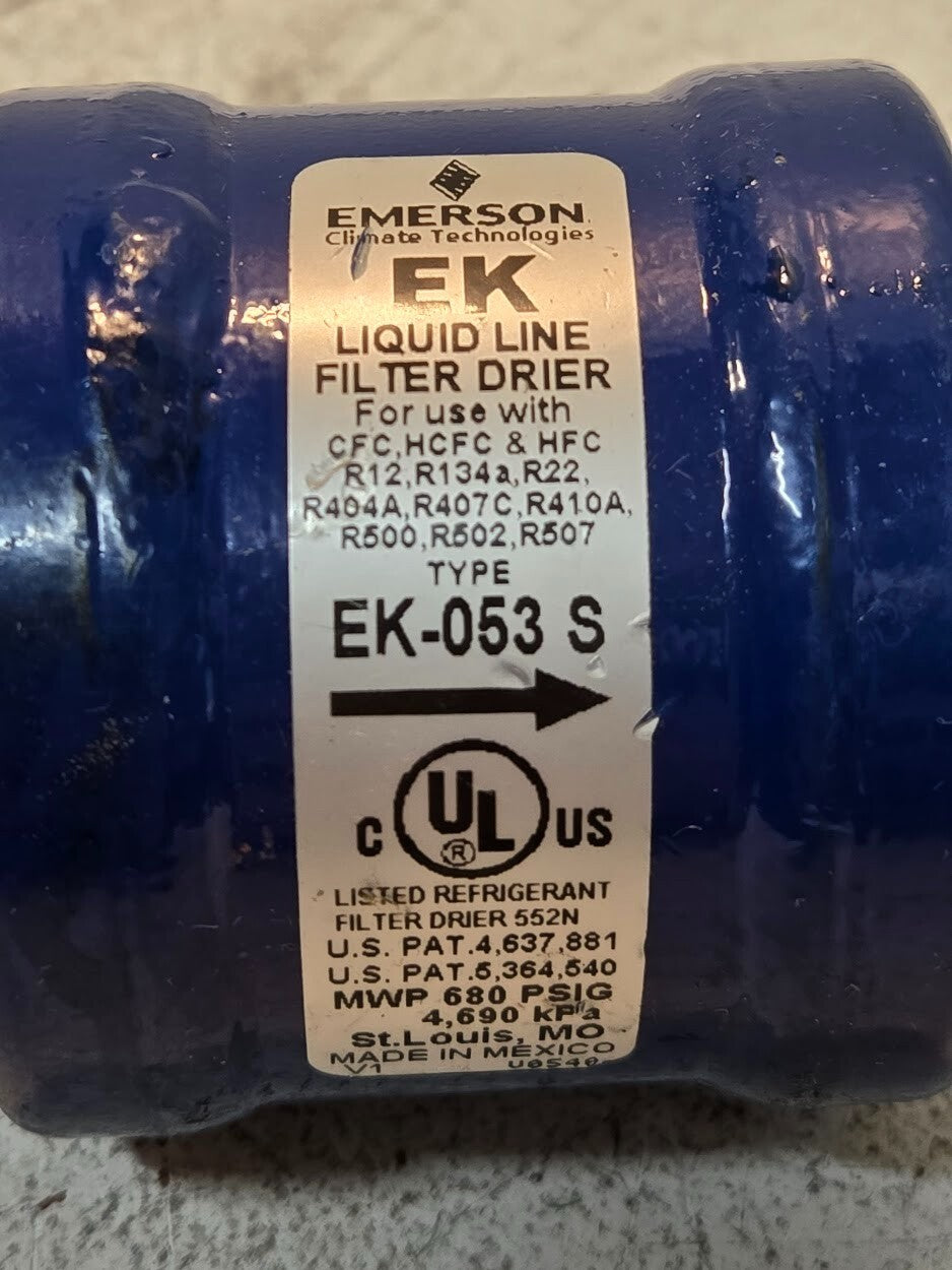 2 Quantity of Emerson EK Liquid Line Filter Driers EK-053 S (2 Quantity)