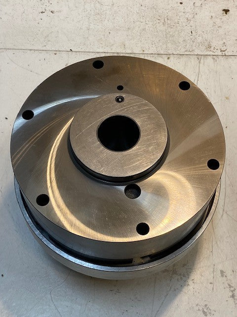 Lathe Spindle Nose Collet Chuck 9" OD 68mm Top Bore 40mm Bottom Bore