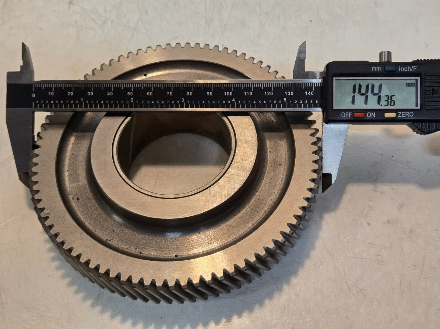 Spur Gear 82 Tooth | 144.36 mm Diameter | 55.56 mm Bore | 31.21 mm Thick
