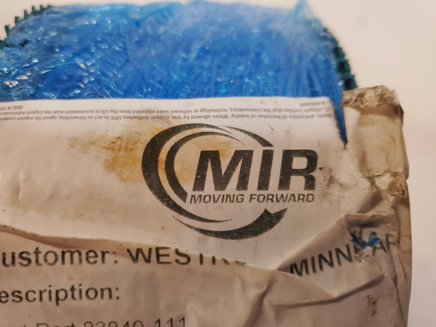 MIR Laced Belt 151.5"x3.5" Wide Lace Clipper 83840-111 | 1880695[000] Green