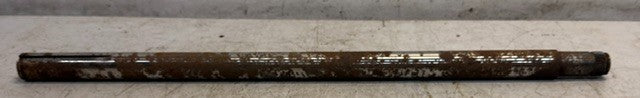 Metal Rear Axle Shaft 21-3/8In Heavy Equipment Industrial Drivetrain Unit