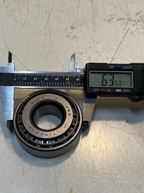 Timken Tapered Roller Bearing 15250 / 15100 | 64mm OD 25mm Bore