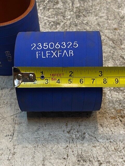 2 Quantity of Flexfar 23506325 Water Pump Coolant Hose 3" x 3" (2 Quantity)