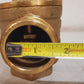 BH 1-1/2" NPT 300 Brass Threaded Fire Hose Valve | Listed 37WL