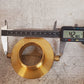 6 Qty. of Fire Hydrant Adapters w/Pin Lug 2.94"Female x 1.98" Male Brass (6 Qty)