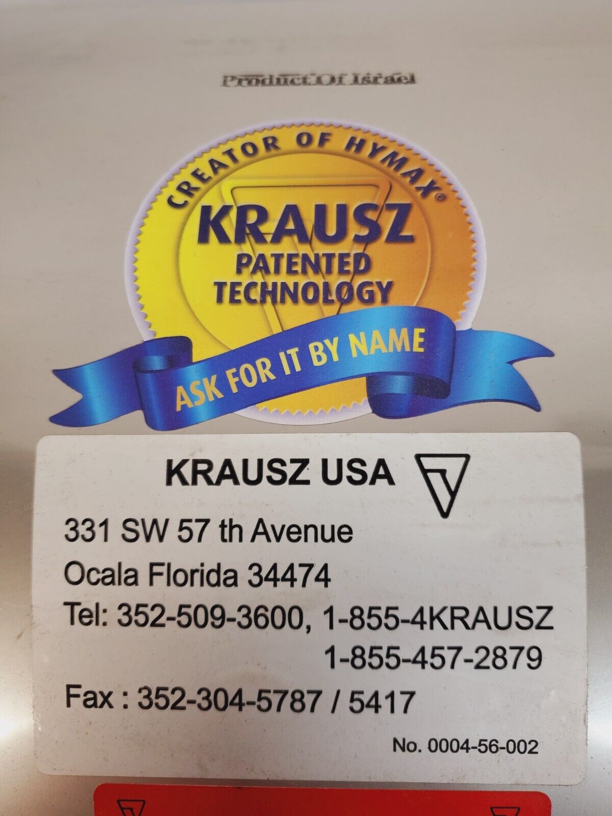 Krausz Hymax Versa Stainless Steel Coupling  14" 238-56-0387-12 | 15.22-16.48