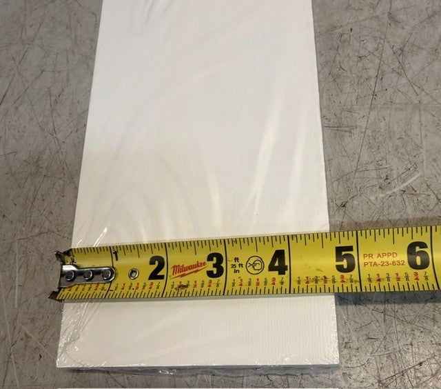 Box Of 5 White Wall Shelves With Installation Kit 15-3/4 Inch Shelf Length