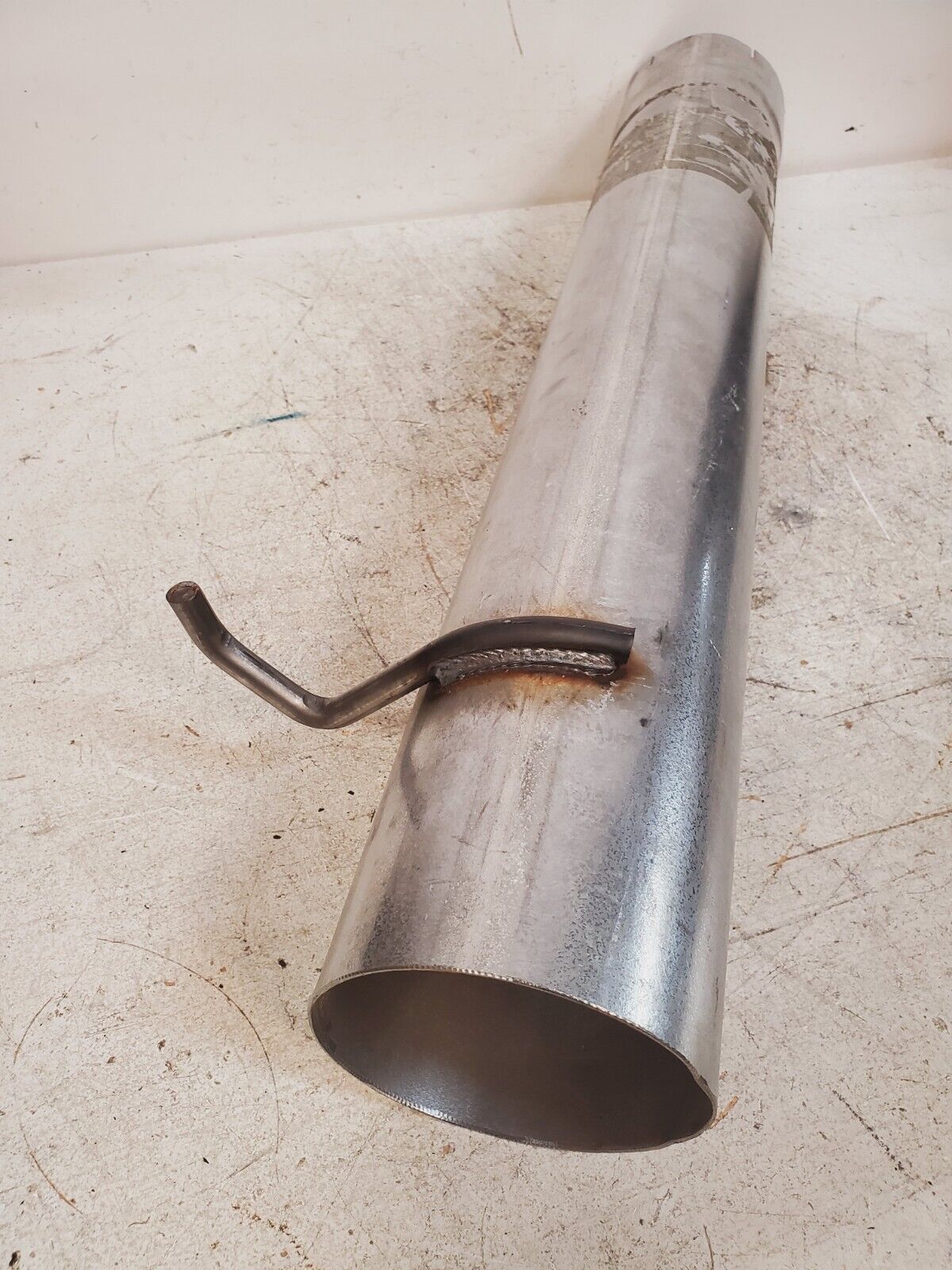 Chrome Straight Exhaust Pipe 5"x31"