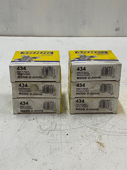 6 Qty of MOOG 434 U-Joints 015-2186-2 (6 Quantity)