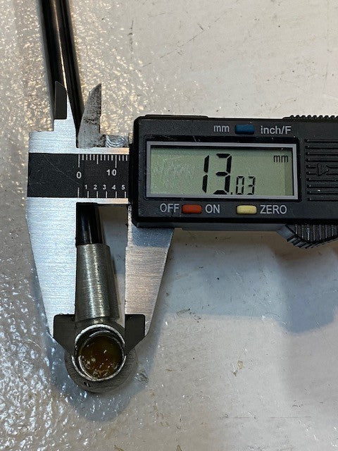 SUSPA 06340 21" Long 187 lbs. Gas Prop 22mm OD 13mm Bore