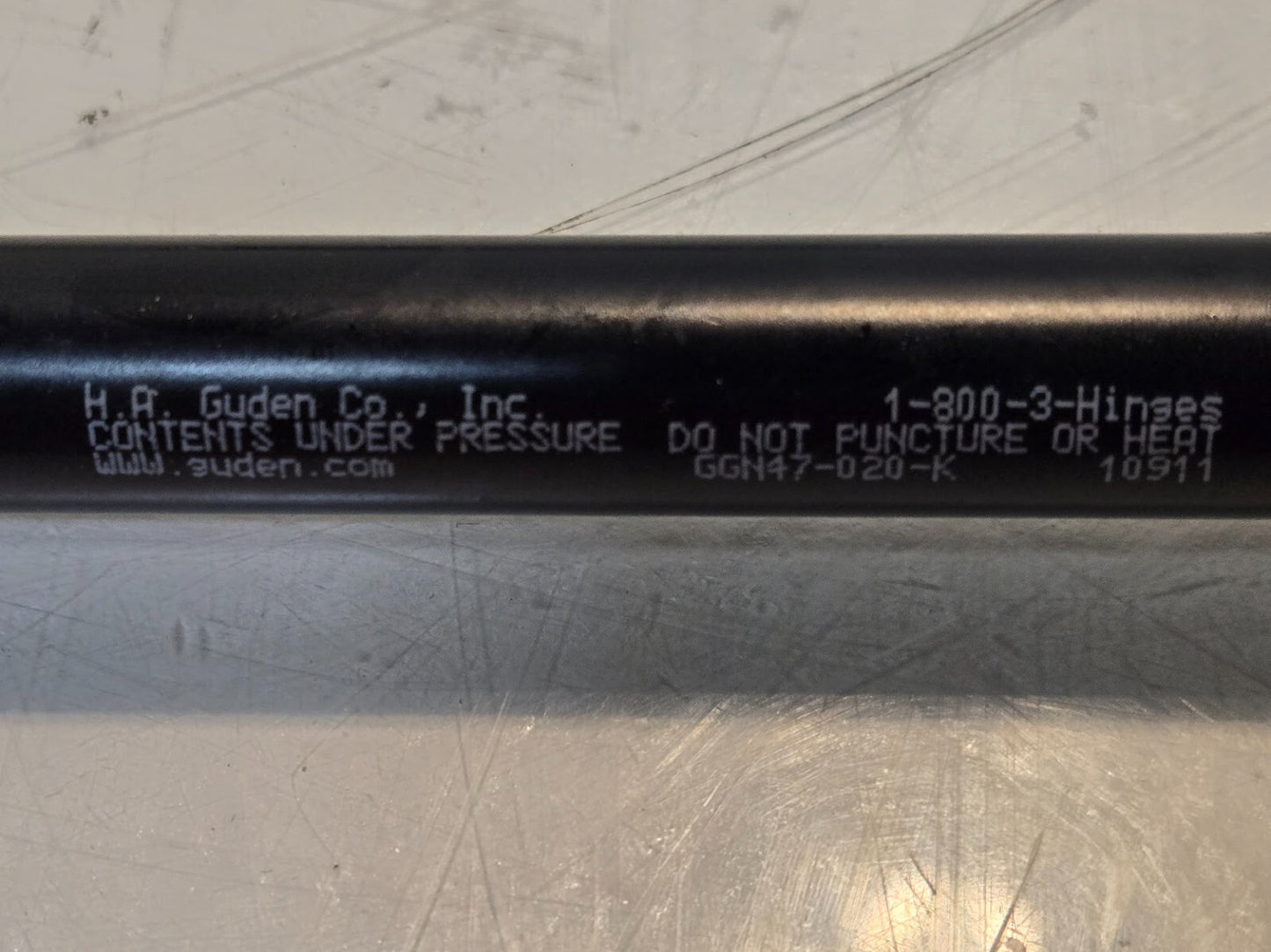 4 Quantity of Guden GGN47-20-K Gas Springs 10911 | 18" Long 15mm Body (4 Qty)