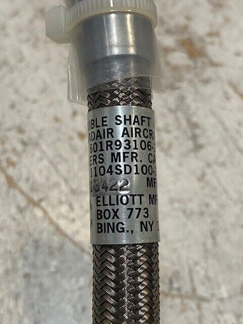 Elliott Vickers Flexible Shaft Aircraft Part 601R93106-209 | 42-1/2" Long