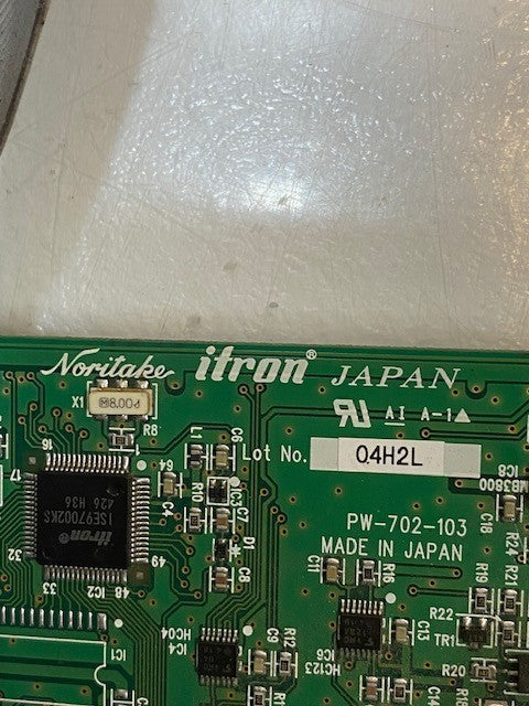 Noritake Itron GU128X64-800A Vacuum Fluorescent Graphic Display Module USED