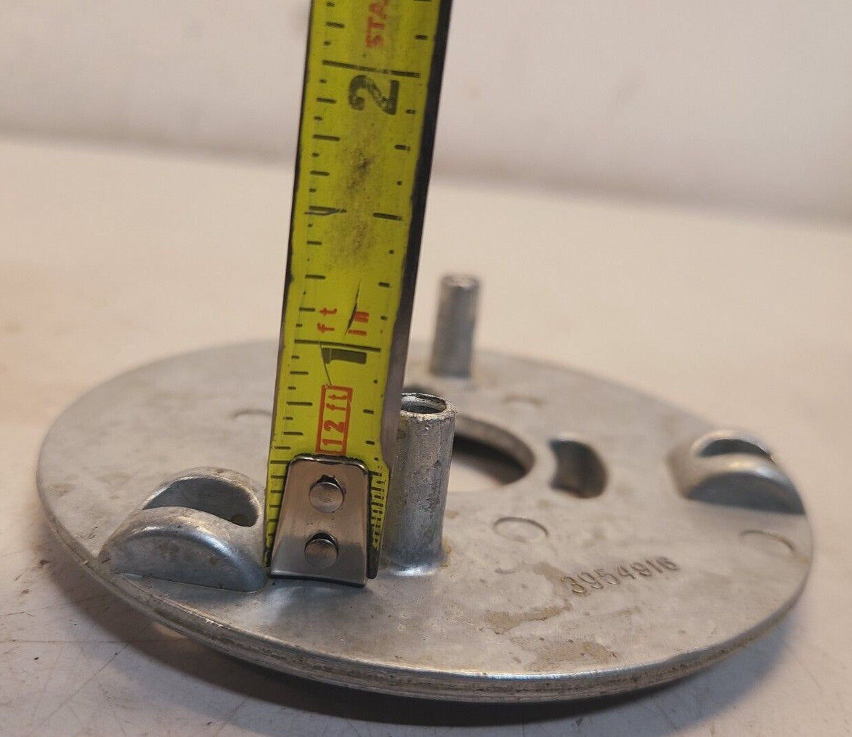 2 Qty. of Teleflex Boat Rack Steering Stem Mount Base Brackets 3954916 (2 Qty)