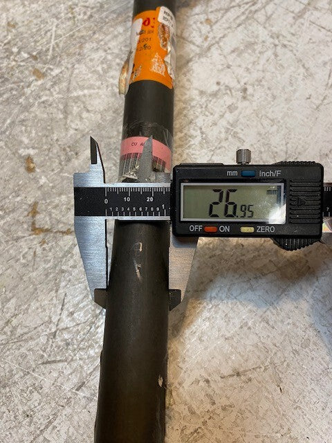 CV Axle 41" Long 7-1/2" Shaft 26-Spline 28mm End 3-7/8" Shaft 19mm End