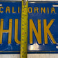 California Hunk License Plate RCA Columbia Pictures Home Video 32523