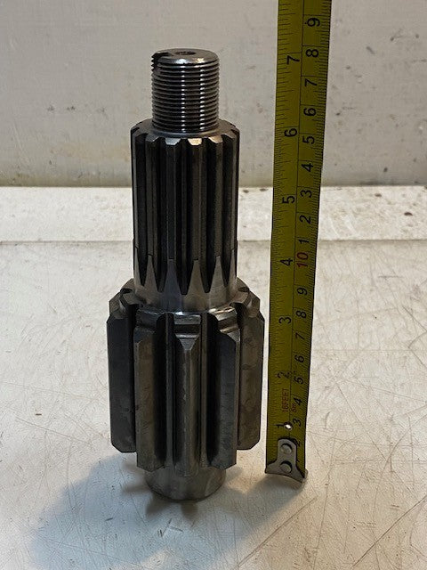 Bull Pinion Shaft 7" Long 39mm 14-Teeth 64mm 10-Teeth 24mm End 35mm End