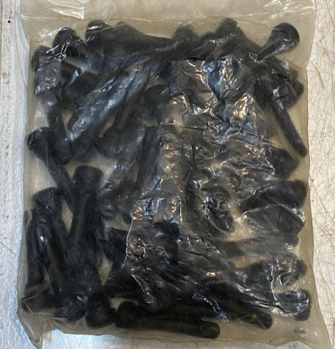 Bag of 50 Haltec TV-418 Rubber Snap-In Valve Max Cold Inflation Pressure 65 PSI