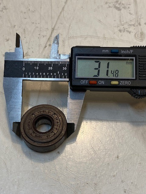 2 Qty of Bearings with Holders 503940201 | 31mm OD 12mm Bore 12mm Wide (2 Qty)